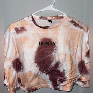 Tie-Dye 'Honey' Crop Top